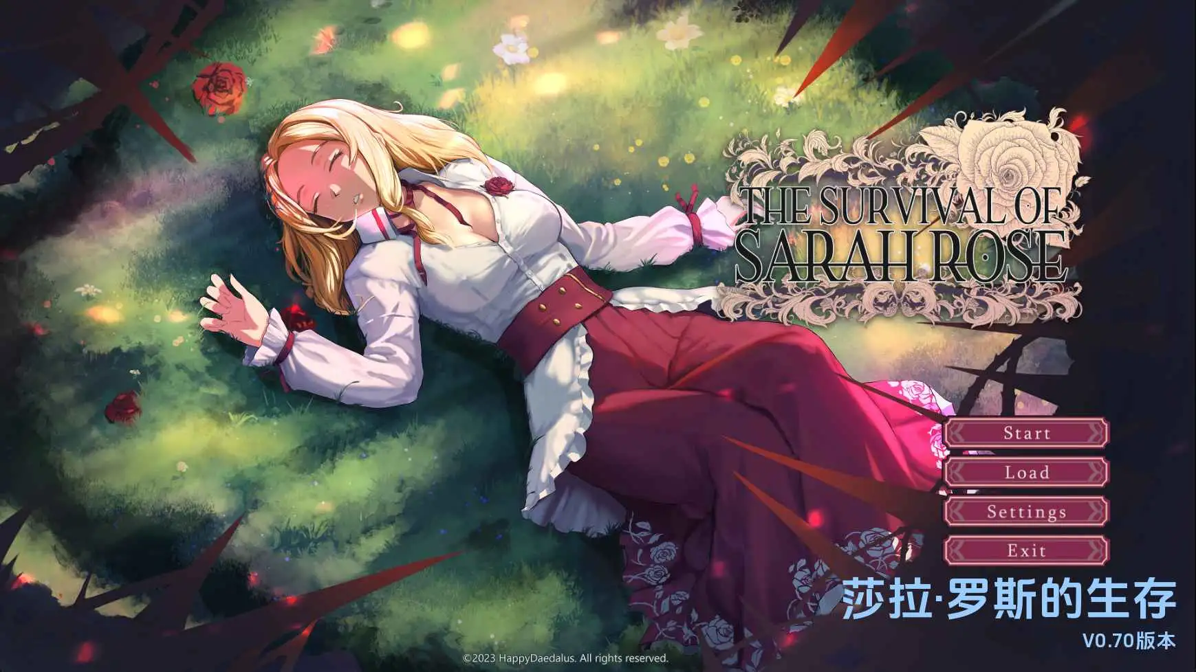 【日系/SLG/动态/更新】莎拉罗斯的生存v0.70 AI汉化版【PC+安卓/2.93G】